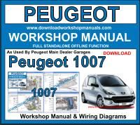Peugeot 1007 Workshop Repair Manual Download